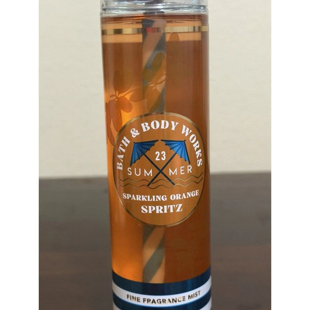 Bath And Body Works Sparkling Summer 2025 Body Mist Orange - Used 1 To 2 Times